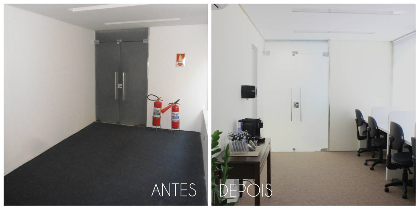 Escritório Alameda Santos, É! Arquitetura e Design É! Arquitetura e Design Commercial spaces MDF Commercial Spaces