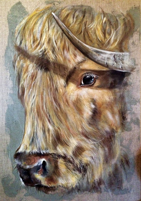 Les Animaux de La Ferme, Odile Laresche Artiste Peintre Animalier Odile Laresche Artiste Peintre Animalier Eclectic style living room Accessories & decoration