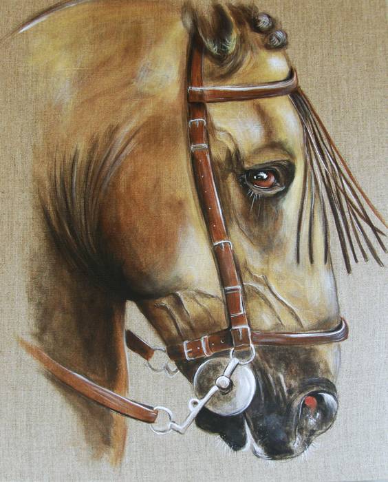 TABLEAUX ANIMALIERS : Les Chevaux, Odile Laresche Artiste Peintre Animalier Odile Laresche Artiste Peintre Animalier ห้องอื่นๆ งานศิลปะอื่นๆ