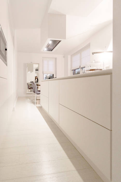 Appartamento Residenziale - Milano 2015, Galleria del Vento Galleria del Vento Cozinhas modernas