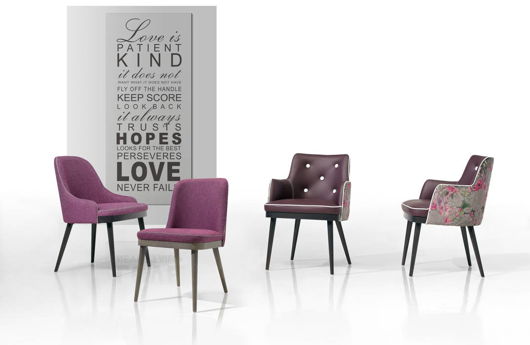 For World Home, Fenabel-The heart of seating Fenabel-The heart of seating Salon moderne Bois Effet bois Canapés & Fauteuils