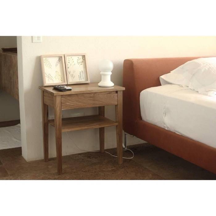Productos a ambientaciones, SEKKEI DECOR SEKKEI DECOR Modern style bedroom Bedside tables