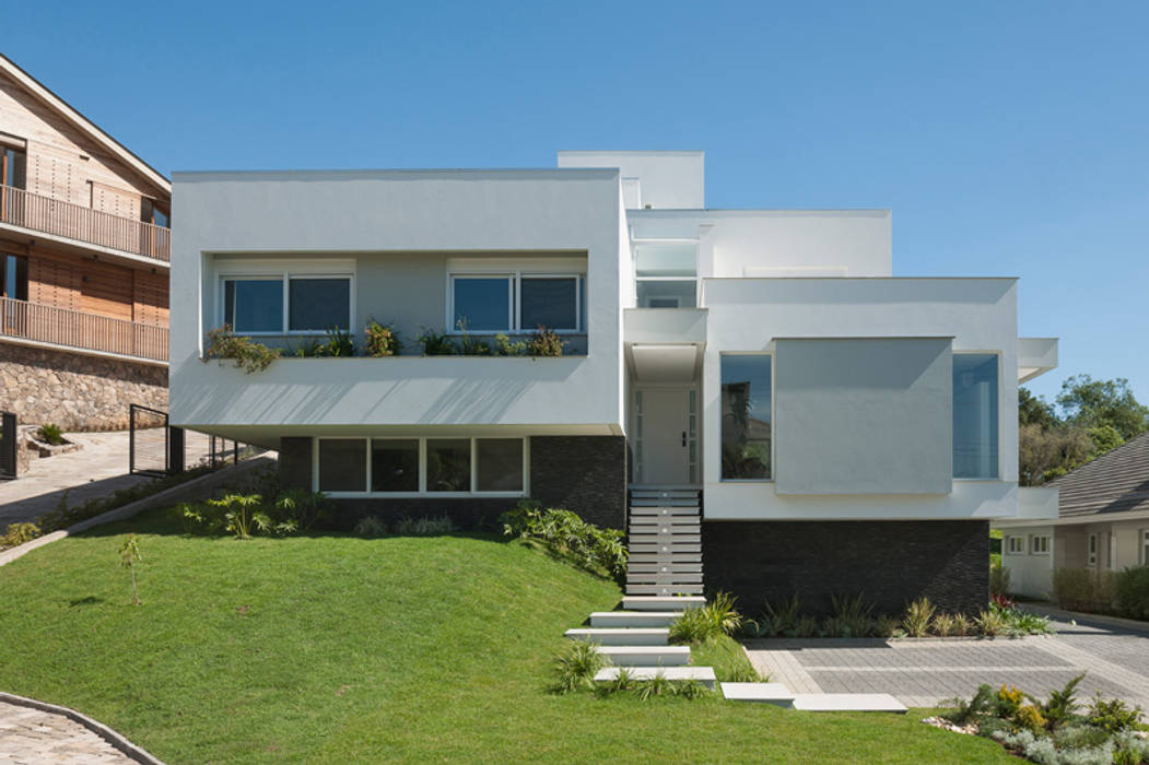 Residencial, Pinheiro Machado Arquitetura Pinheiro Machado Arquitetura 現代房屋設計點子、靈感 & 圖片