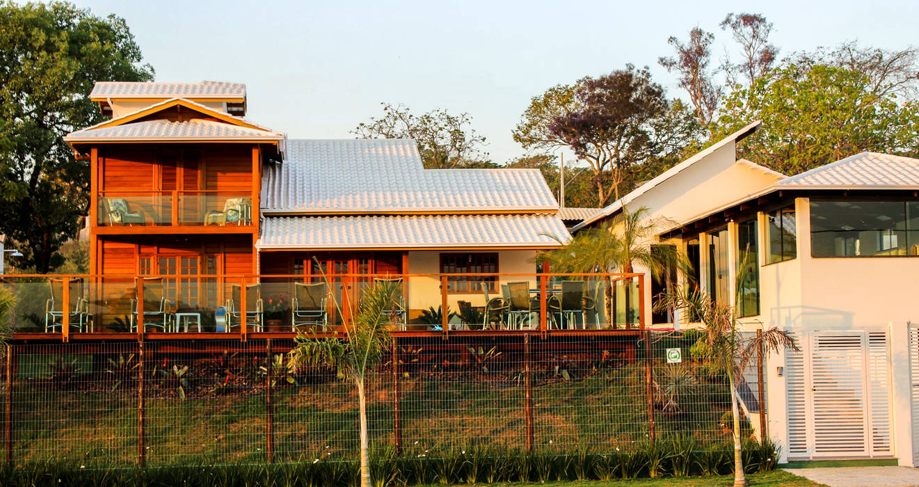 Vista geral CASA & CAMPO - Casas pré-fabricadas em madeiras