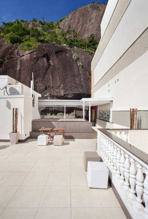 Terraço Urca - RJ, DG Arquitetura + Design DG Arquitetura + Design Varandas, alpendres e terraços modernos