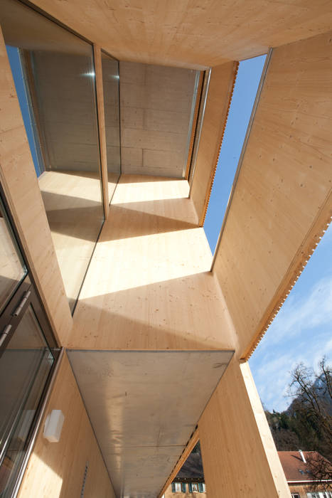 Passivhaus Wohnanlage Hintere Achmühle, Christoph Kalb Architekt Christoph Kalb Architekt 現代房屋設計點子、靈感 & 圖片 木頭 Wood effect