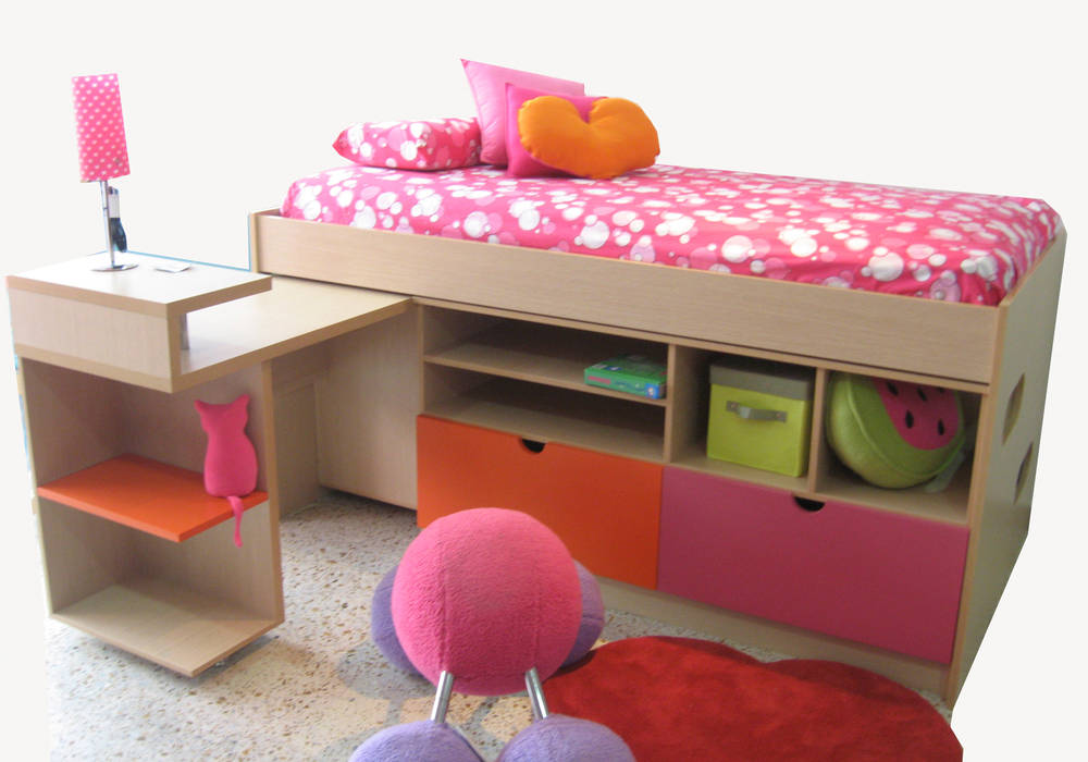 homify Phòng trẻ em phong cách hiện đại Beds & cribs