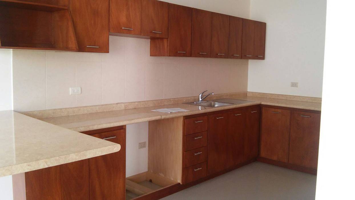 Condominio Ruscello, Aguascalientes., Inmobiliaria Abitacasa S. A. De C.V. Inmobiliaria Abitacasa S. A. De C.V. Kitchen