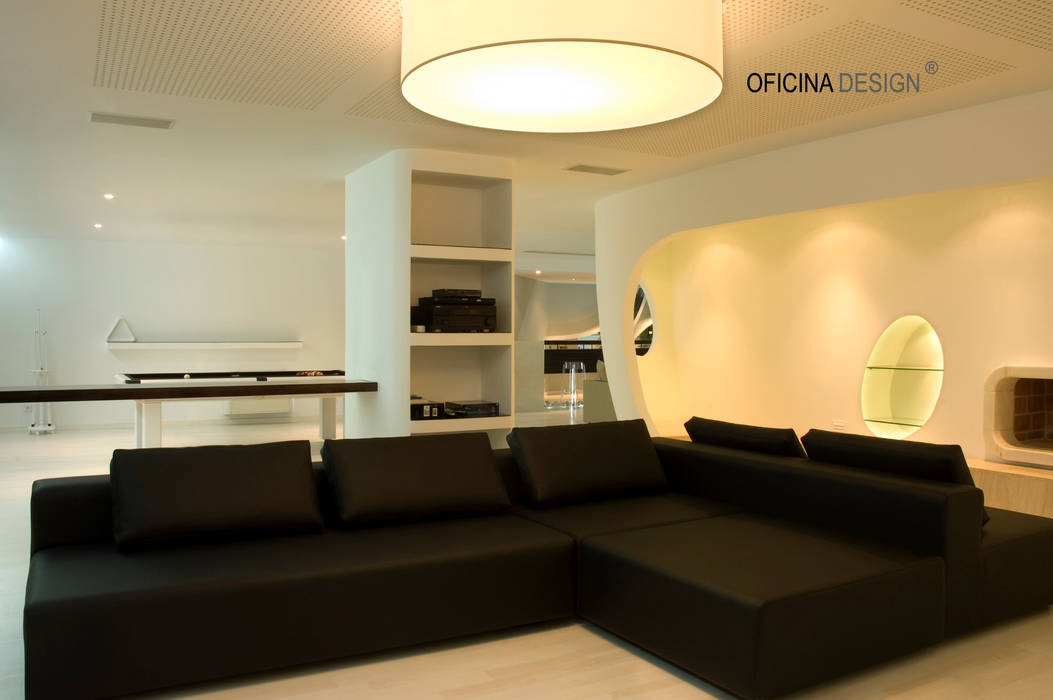 Casa - Freedom, Oficina Design Oficina Design Ruang Media Minimalis