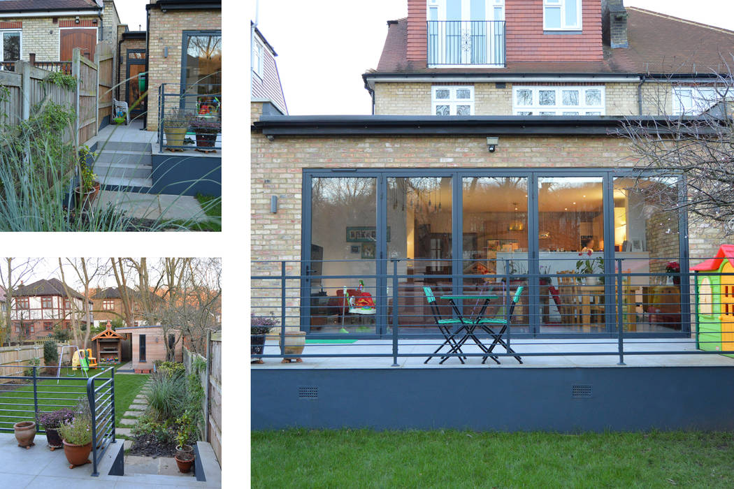 Grange park, enfield n21 house extension homify