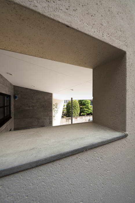 Chigusa Atelier-house, Sakurayama-Architect-Design Sakurayama-Architect-Design Modern style balcony, porch & terrace