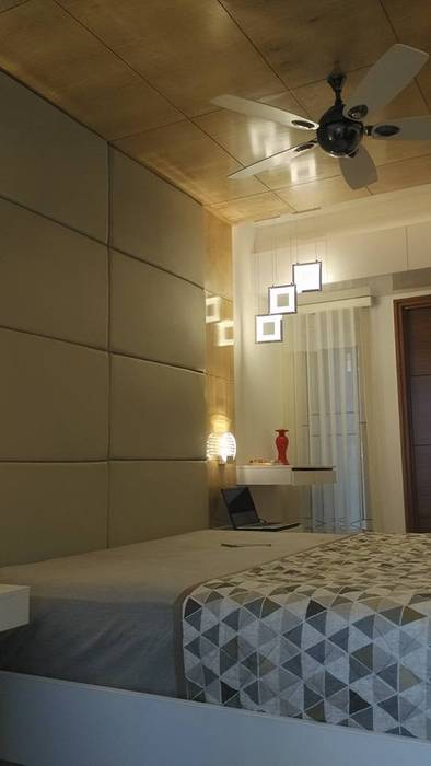 Apartment, 4site architects 4site architects Modern style bedroom