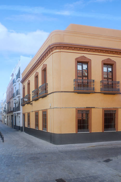 VISTA DE FACHADA 2 Ardes Arquitectos Casas de estilo ecléctico