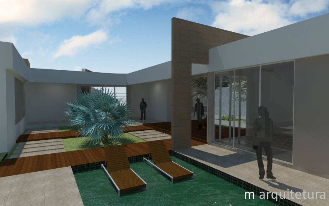 Residência + Lojas, M Arquitetura M Arquitetura Casas modernas