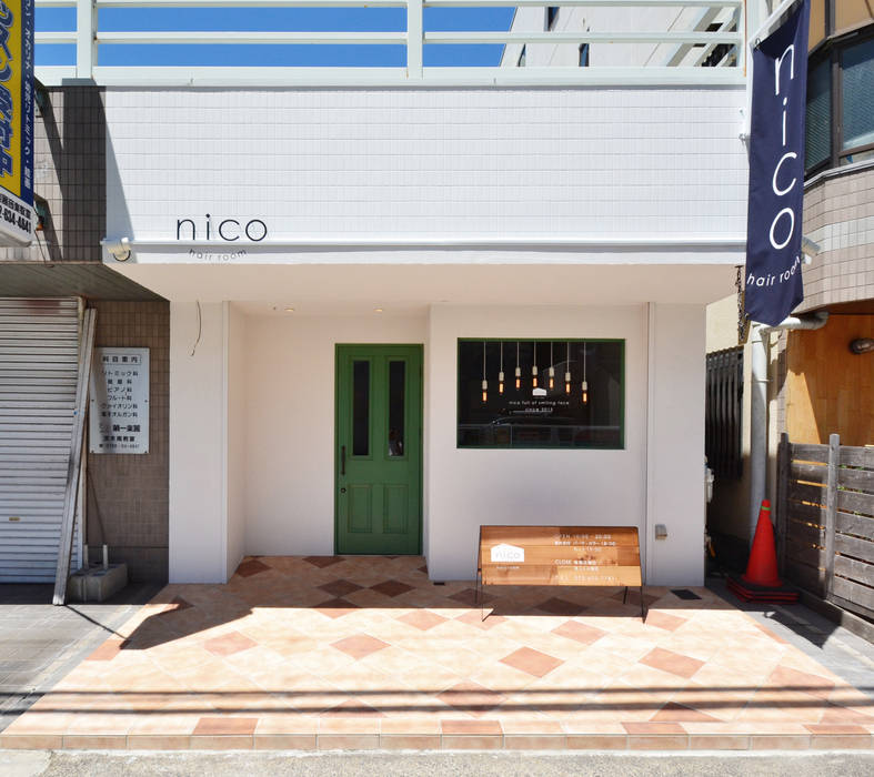 hair room nico, TRANSFORM 株式会社シーエーティ TRANSFORM 株式会社シーエーティ Commercial spaces Offices & stores