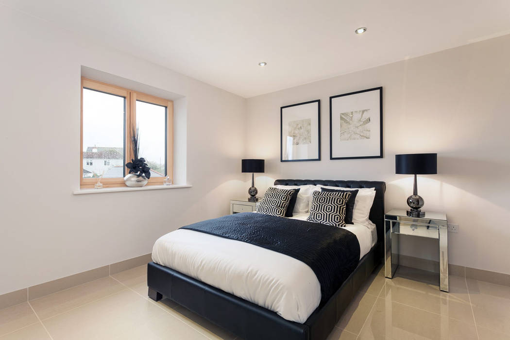 Oyster Reach, Lee Evans Partnership Lee Evans Partnership Modern style bedroom