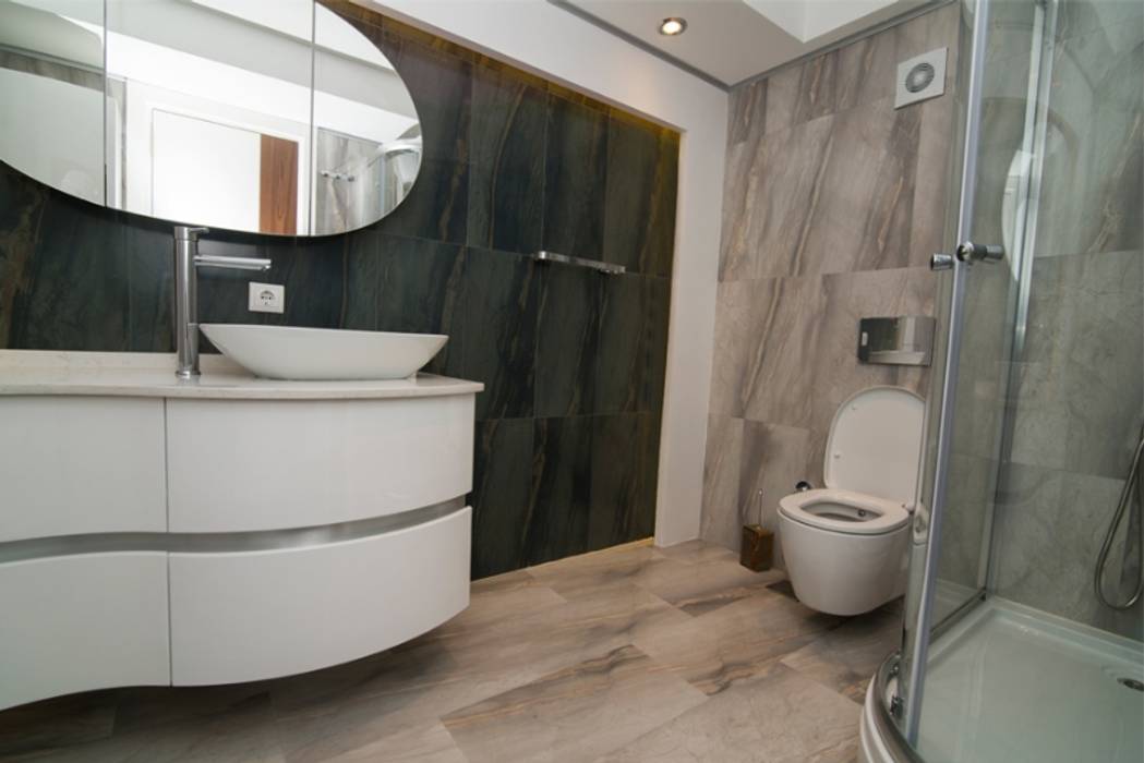 Aksoy Residence, BAGO MİMARLIK BAGO MİMARLIK Modern Banyo