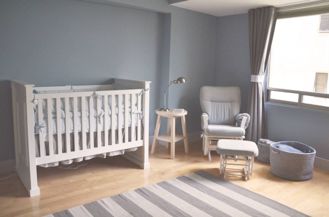 Proyecto para cuarto de bebe homify Habitaciones de bebé Madera Acabado en madera