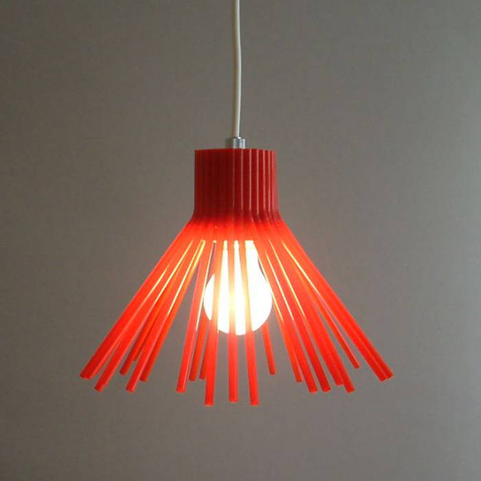 STRAW - Pendant Lamp, abode Co., Ltd. abode Co., Ltd. ミニマルデザインの リビング 照明