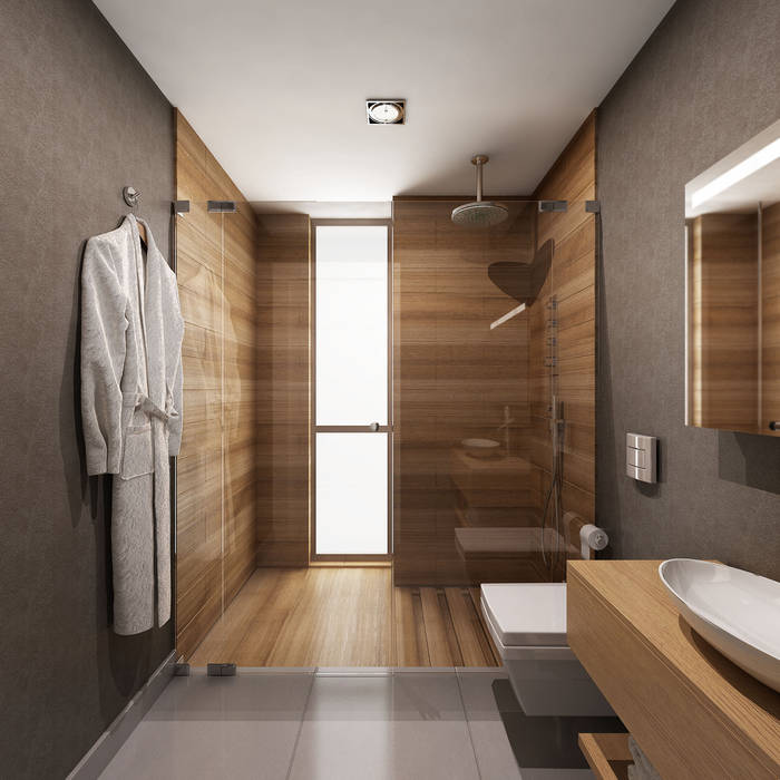 Banyo homify Modern Banyo