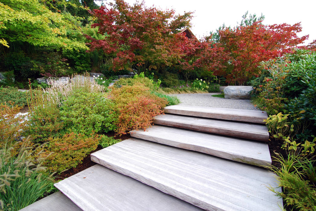 ​Tiefenwirkung durch Öffnung, Lustenberger Schelling Landschaftsarchitektur Lustenberger Schelling Landschaftsarchitektur Asian style garden