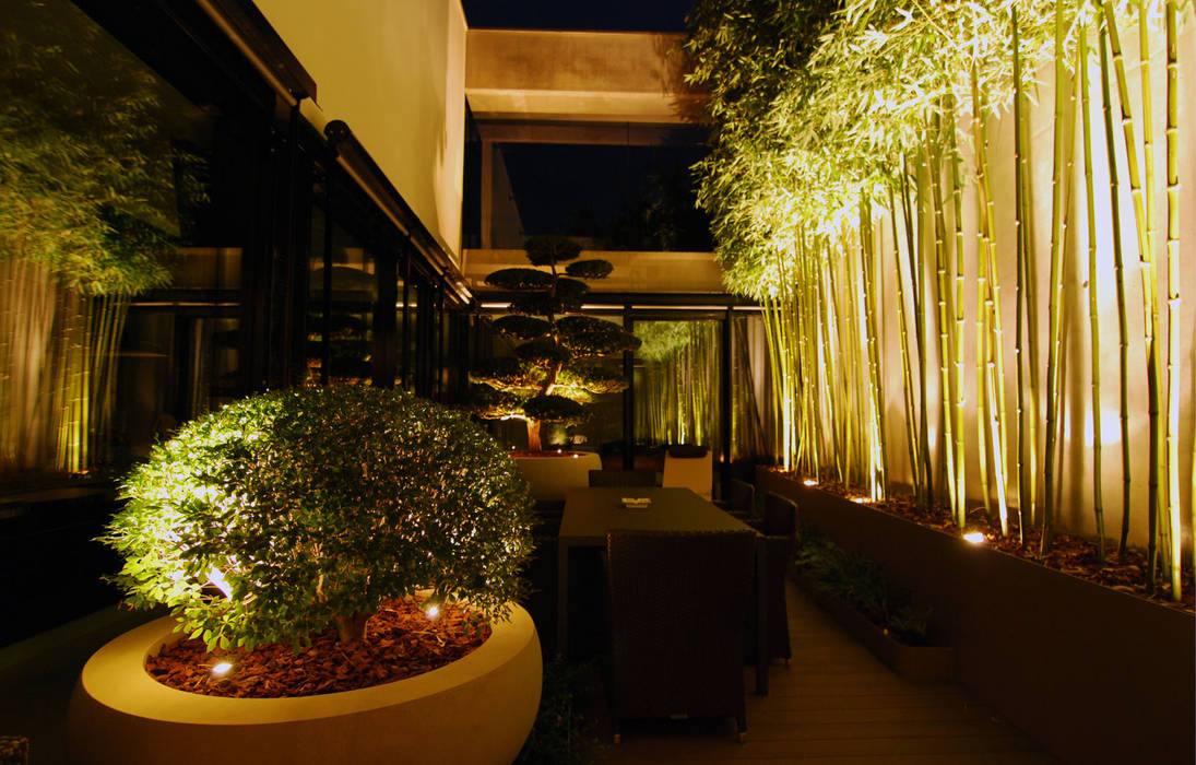 ​Gartenraum im Haus, Lustenberger Schelling Landschaftsarchitektur Lustenberger Schelling Landschaftsarchitektur Modern style balcony, porch & terrace