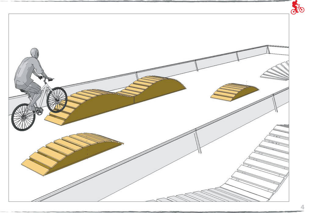 skatepark, Daniele Piazzola architetto e designer a Como Daniele Piazzola architetto e designer a Como 상업공간 전시장