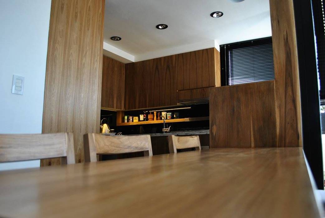 Depto DLH, T + T Arquitectos T + T Arquitectos Modern living room