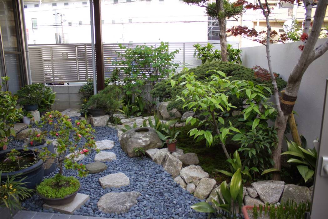 庭in福岡, 庭園空間ラボ teienkuukan Labo 庭園空間ラボ teienkuukan Labo Jardines de estilo asiático