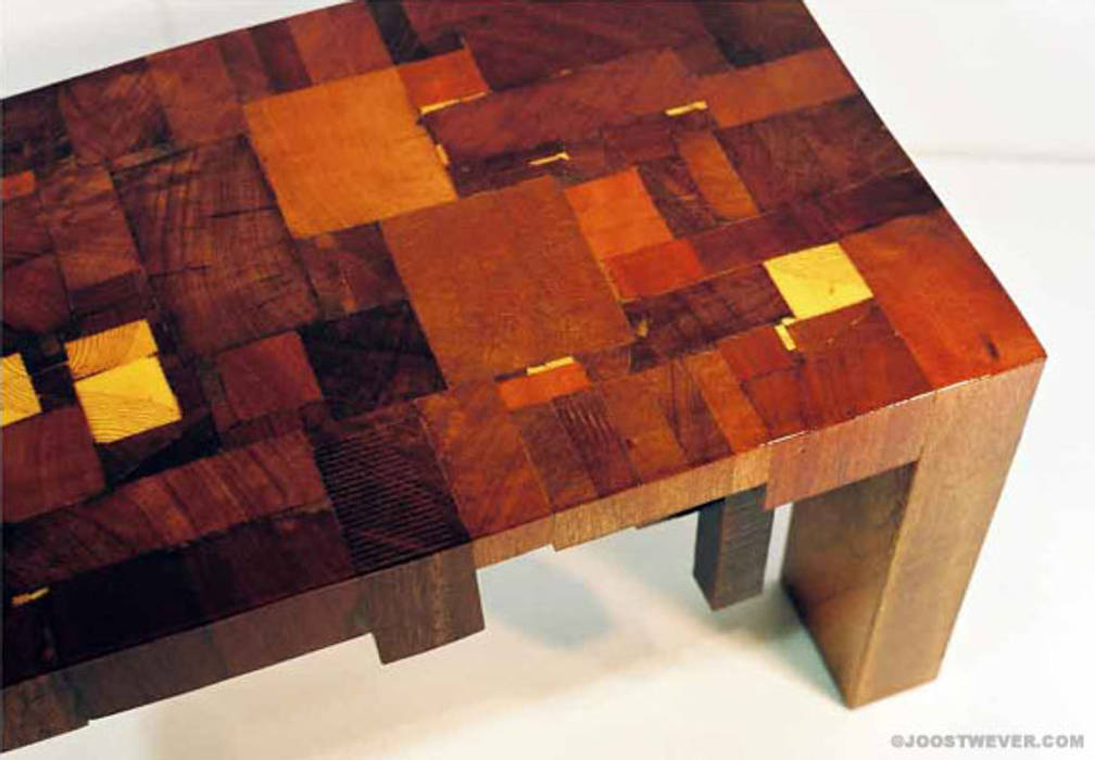 ​HollandTable, Joost Wever Joost Wever غرفة السفرة خشب Wood effect Tables