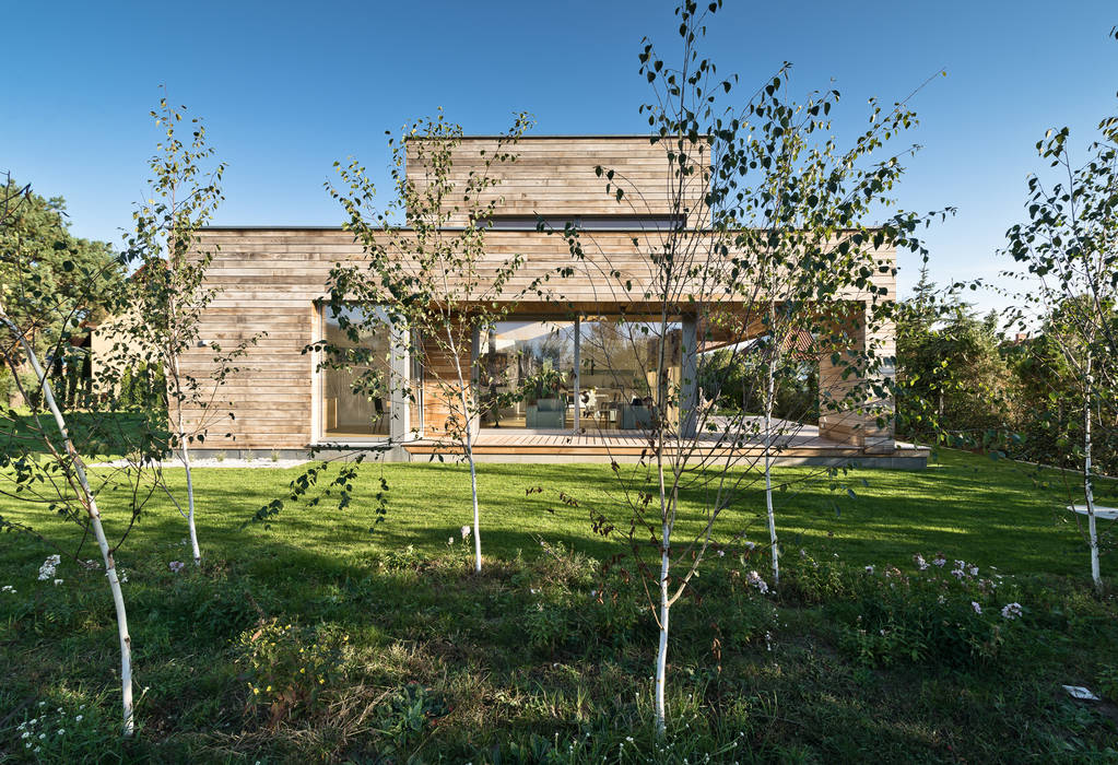 Cedar House, Fotografia Przemysław Turlej Fotografia Przemysław Turlej Nhà gỗ Gỗ Wood effect