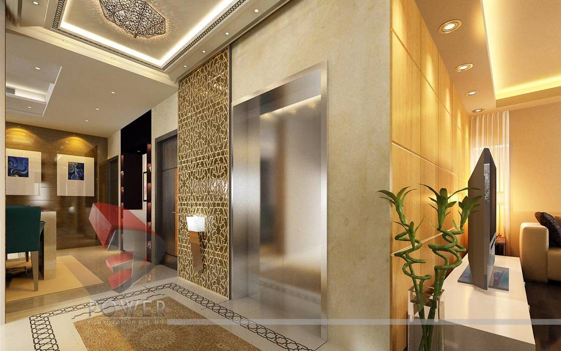 Salones de estilo moderno de 3D Power Visualization Pvt. Ltd. Moderno