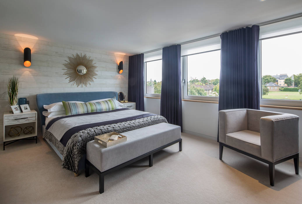 Argyll Place - Master Bedroom Jigsaw Interior Architecture & Design Modern style bedroom