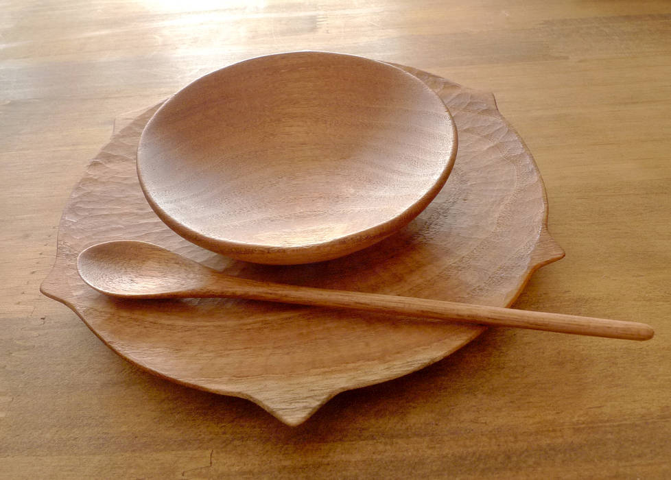 テーブルセット, みたけさいとう商店 みたけさいとう商店 Kitchen Wood Wood effect Cutlery, crockery & glassware