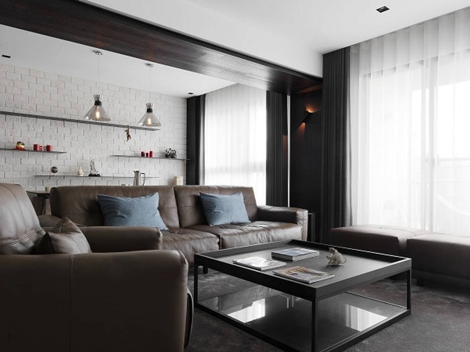 [HOME] Zinarea Interior Design, KD Panels KD Panels Livings de estilo moderno Madera Acabado en madera