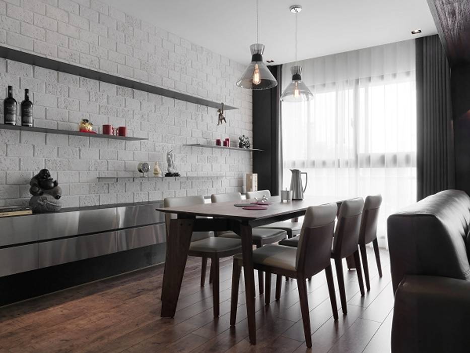[HOME] Zinarea Interior Design, KD Panels KD Panels Modern dining room Wood Wood effect