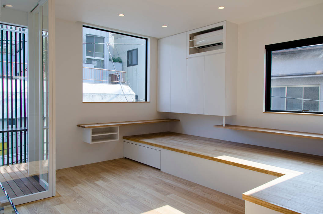 atami house, 씨즈 아틀리에 씨즈 아틀리에 Modern living room