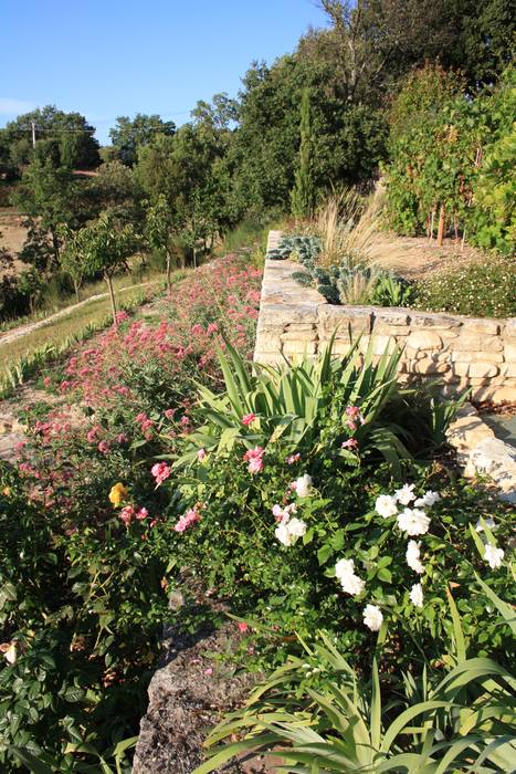 Restanques I.D.O jardins Jardin méditerranéen
