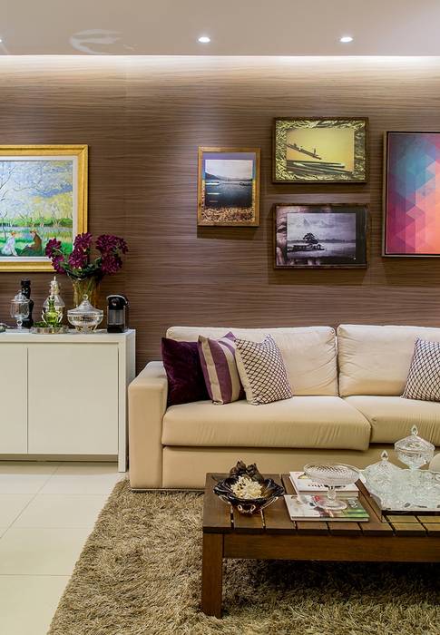Apartamento VA, Bastos & Duarte Bastos & Duarte Classic style living room