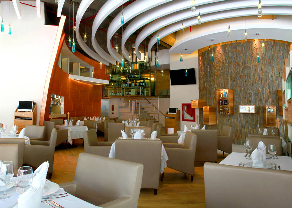 Restaurante El puntal , DIN Interiorismo DIN Interiorismo Salones de estilo moderno