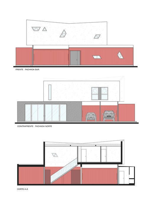 Casa Container, estudioscharq estudioscharq 現代房屋設計點子、靈感 & 圖片