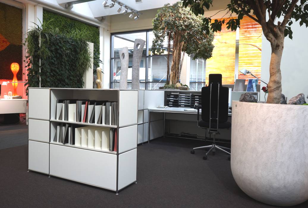 Empfangslösung bei artaqua, PFERSICH Büroeinrichtungen GmbH PFERSICH Büroeinrichtungen GmbH Commercial spaces Offices & stores