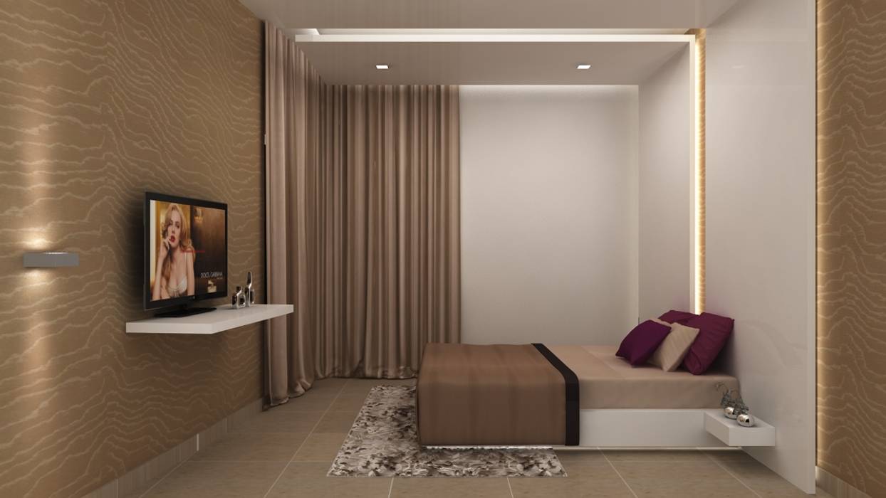 homify Modern style bedroom