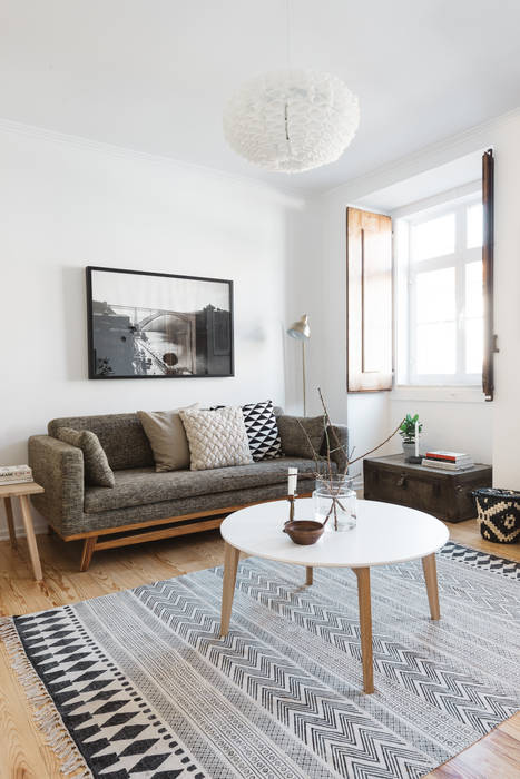 Remodelação de apartamento, Architect Your Home Architect Your Home Modern living room