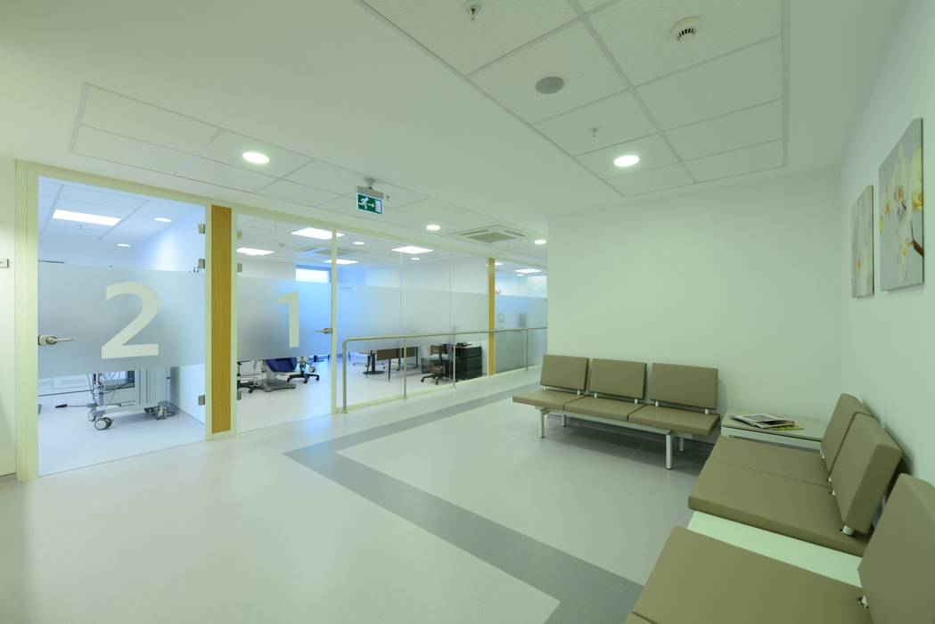 GRUP MEDİKA BALAT KULAK-BURUN-BOĞAZ-GÖZ POLİKLİNİĞİ Hiyeldaim İç Mimarlık & Tasarım Ticari alanlar Hastaneler