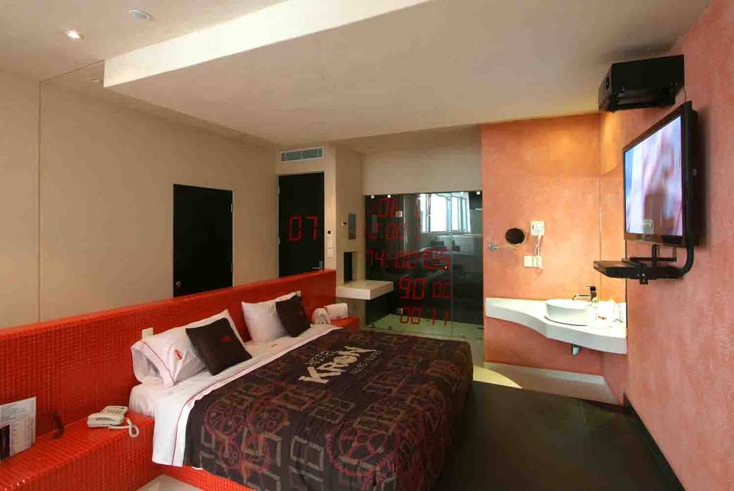 Hotel Kron , DIN Interiorismo DIN Interiorismo Dormitorios modernos