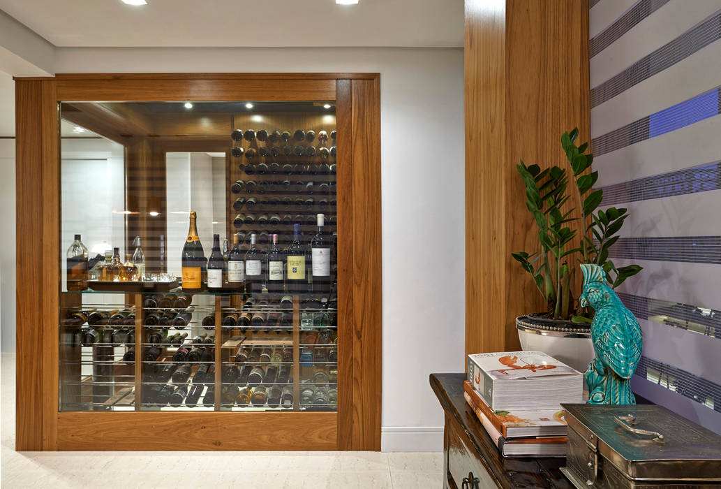 Modern Wine Cellar By Juliana Goulart Arquitetura E Design De