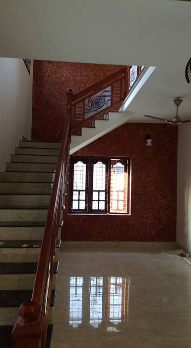 Interior dDesigns, RK Builders & Developers RK Builders & Developers Modern corridor, hallway & stairs