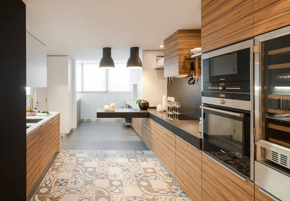 Beleza intemporal, FABRI FABRI オリジナルデザインの キッチン