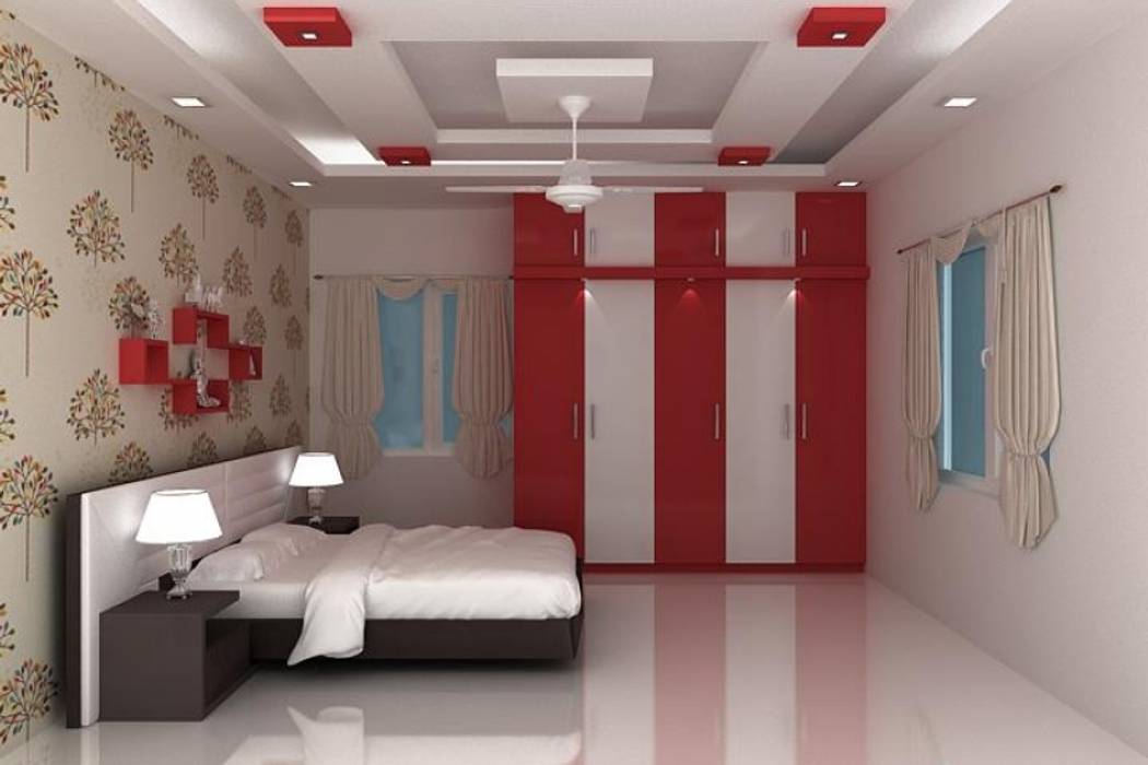 False Ceilings, Splendid Interior & Designers Pvt.Ltd Splendid Interior & Designers Pvt.Ltd Modern style bedroom Accessories & decoration